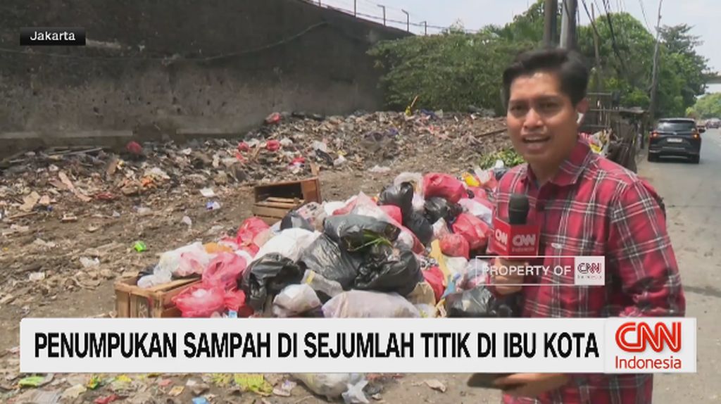 VIDEO: Sampah Menumpuk Usai Lebaran, Jakarta Kian Kewalahan