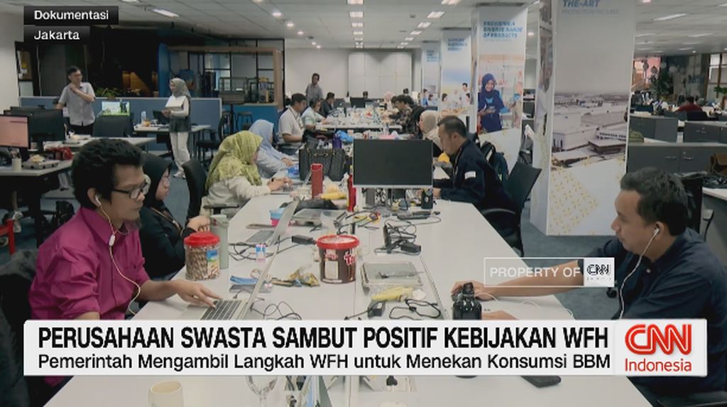 VIDEO: Perusahaan Swasta Sambut Positif Kebijakan WFH