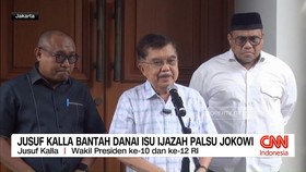 VIDEO: Jusuf Kalla Bantah Danai Isu Ijazah Palsu Jokowi