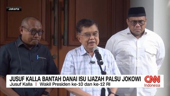 VIDEO: Jusuf Kalla Bantah Danai Isu Ijazah Palsu Jokowi