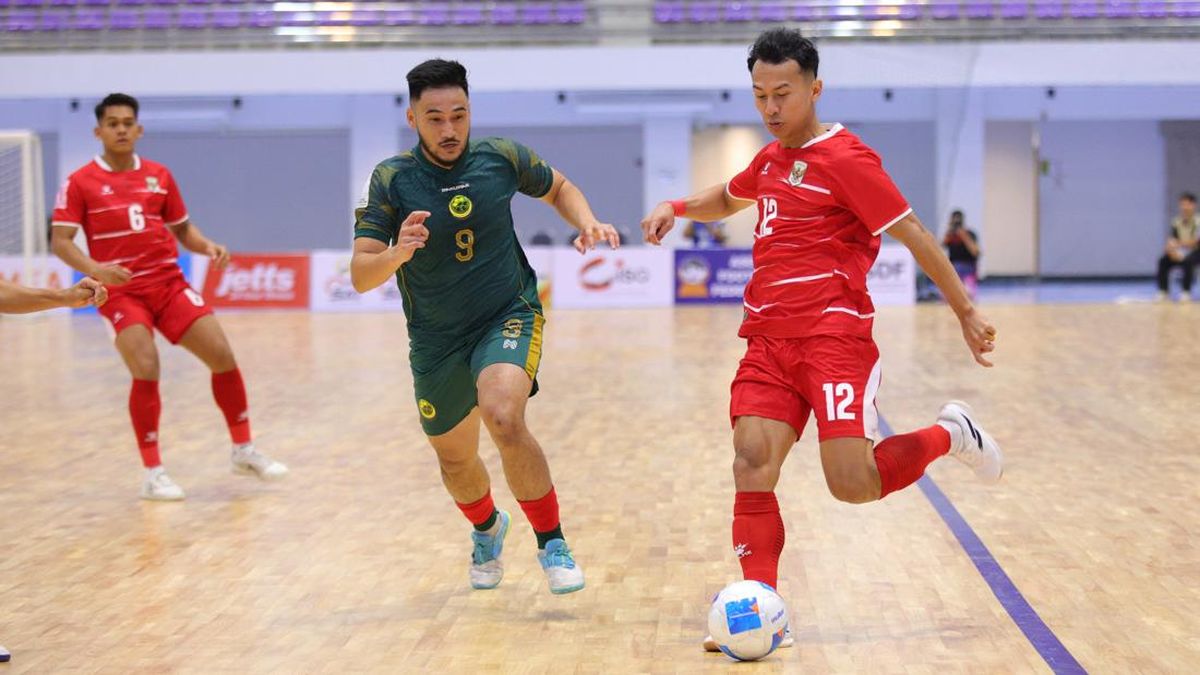 Hasil Piala AFF Futsal: Sanjaya Hattrick, Indonesia Cukur Brunei 7-0