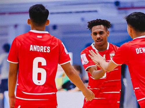 Timnas Futsal Indonesia vs Brunei Darussalam di ASEAN Futsal Championship 2026. (Dok. FFI)