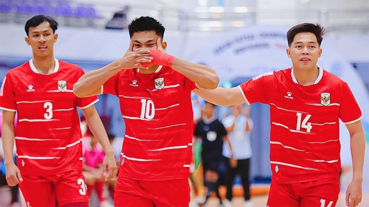Babak I: Sanjaya Hattrick, Timnas Futsal Indonesia Cukur Brunei 6-0