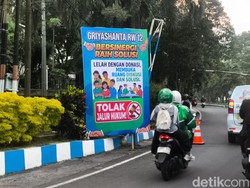 Geger Banner Lelah dengan Donasi di Griyashanta Malang, Ini Penjelasannya