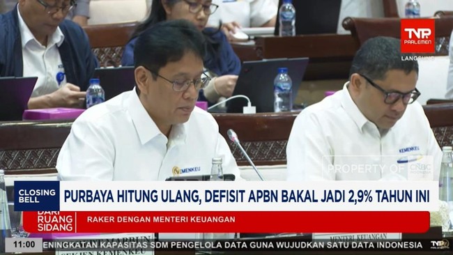 Video: Purbaya Hitung Ulang, Defisit APBN Bakal Jadi 2,9% Tahun Ini