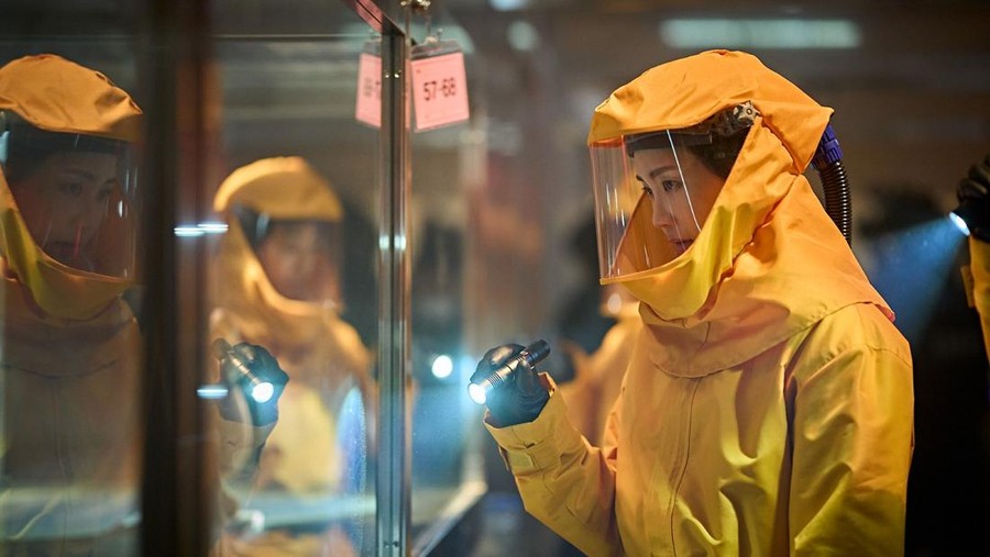 Adegan dalam film Korea Selatan Colony &lpar;2026&rpar; karya sutradara Yeon Sang Ho&period;