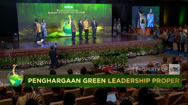 Catat Kinerja Apik, 9 Pimpinan Perusahaan Raih Green Leadership PROPER