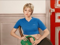 Gigi Hadid Tampil Ekstrem, Rambut Bondol Pirang Langsung Jadi Sorotan