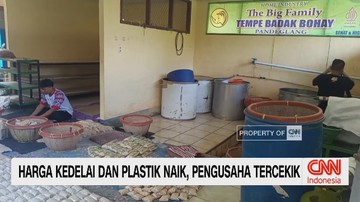 VIDEO: Harga Kedelai dan Plastik Naik, Pengusaha Tercekik