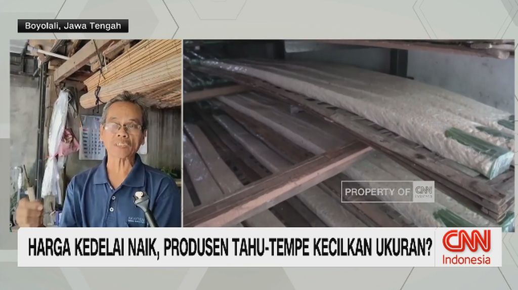 VIDEO: Harga Kedelai Naik, Perajin Tahu-Tempe Kecilkan Ukuran?