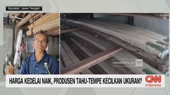 VIDEO: Harga Kedelai Naik, Perajin Tahu-Tempe Kecilkan Ukuran?