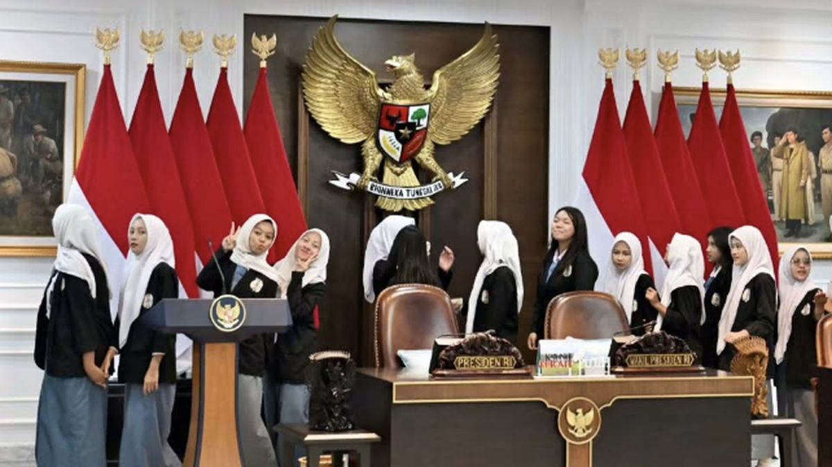 Instruksi Prabowo, Istana Kepresidenan Dibuka untuk Anak Sekolah