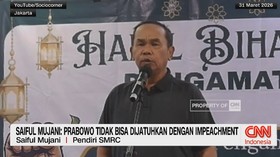 VIDEO: Saiful Mujani: Prabowo Tidak Bisa Dijatuhkan Dengan Impeachment