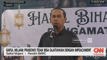 VIDEO: Saiful Mujani: Prabowo Tidak Bisa Dijatuhkan Dengan Impeachment