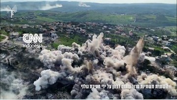 Detik-detik Ledakan di Taybeh Lebanon Imbas Serangan Israel