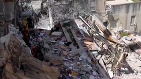 Penampakan Serangan Rudal Iran di Haifa Israel, 4 Orang Tewas