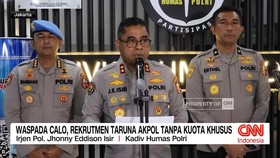 VIDEO: Waspada Calo, Rekrutmen Taruna Akpol Tanpa Kuota Khusus
