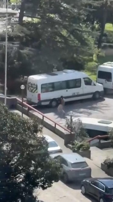 Detik-detik Baku Tembak di Konsulat Israel di Turki, 1 Penyerang Tewas