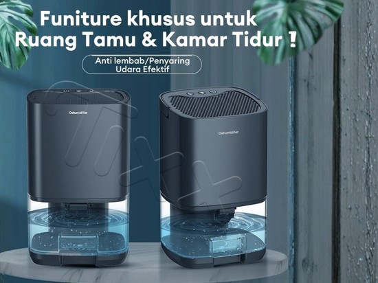 Ruangan Lembap dan Bau Apek? Sekali Pakai Dehumidifier Ini, Udara Langsung Kering Segar!