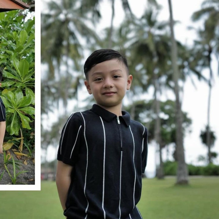 <p>Melalui unggahan di Instagram, banyak netizen yang turut memuji ketampanan wajah Air, Bunda. Salah satunya datang dari akun Instagram <em>@ibr****</em> yang mengatakan, "Abang air ganteng udah gede-nya". "Masya Allah gantengnya Abang Air Rumi," kata <em>@isw****.</em> "Salfok Abang Rumi makin ganteng," tambah <em>@cal****.</em> (Foto: Instagram @_irishbella_)</p>