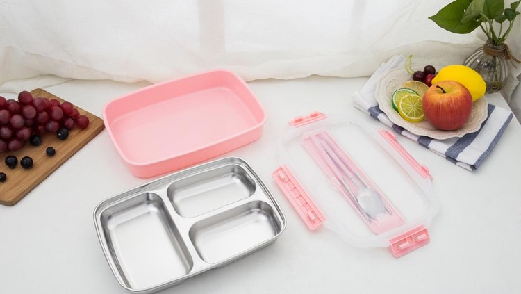 5 Rekomendasi Kotak Bekal Stainless Steel Tahan Panas dan Anti Tumpah