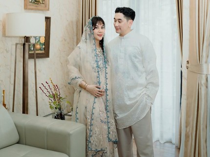 Adinda Thomas Gelar Acara Tasyakuran 4 Bulan Kehamilan Pertama, Intip Potretnya