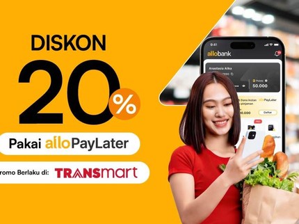 Belanja Makin Hemat! Diskon 20% Pakai Allo Paylater
