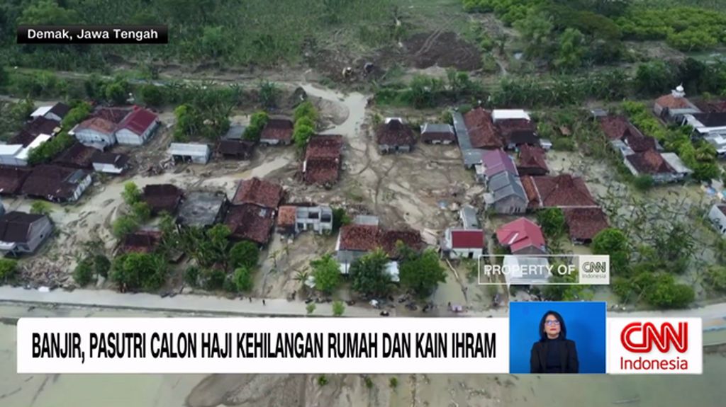 VIDEO: Banjir, Pasutri Calon Haji Kehilangan Rumah dan Kain Ihram