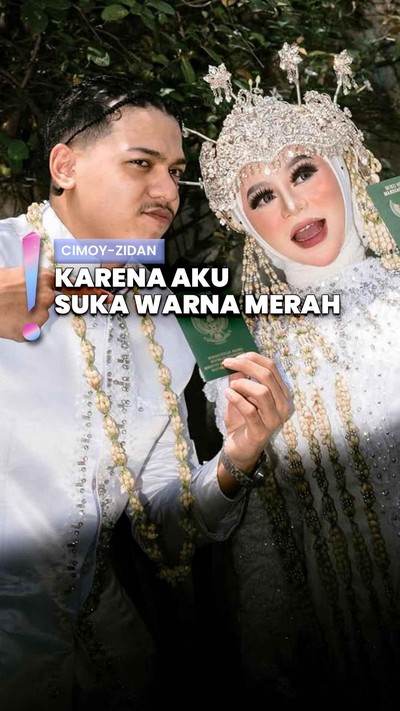 Video: Langsung ke Bali, Bahagianya Cimoy Nuraini Menikah dengan Zidan RAP