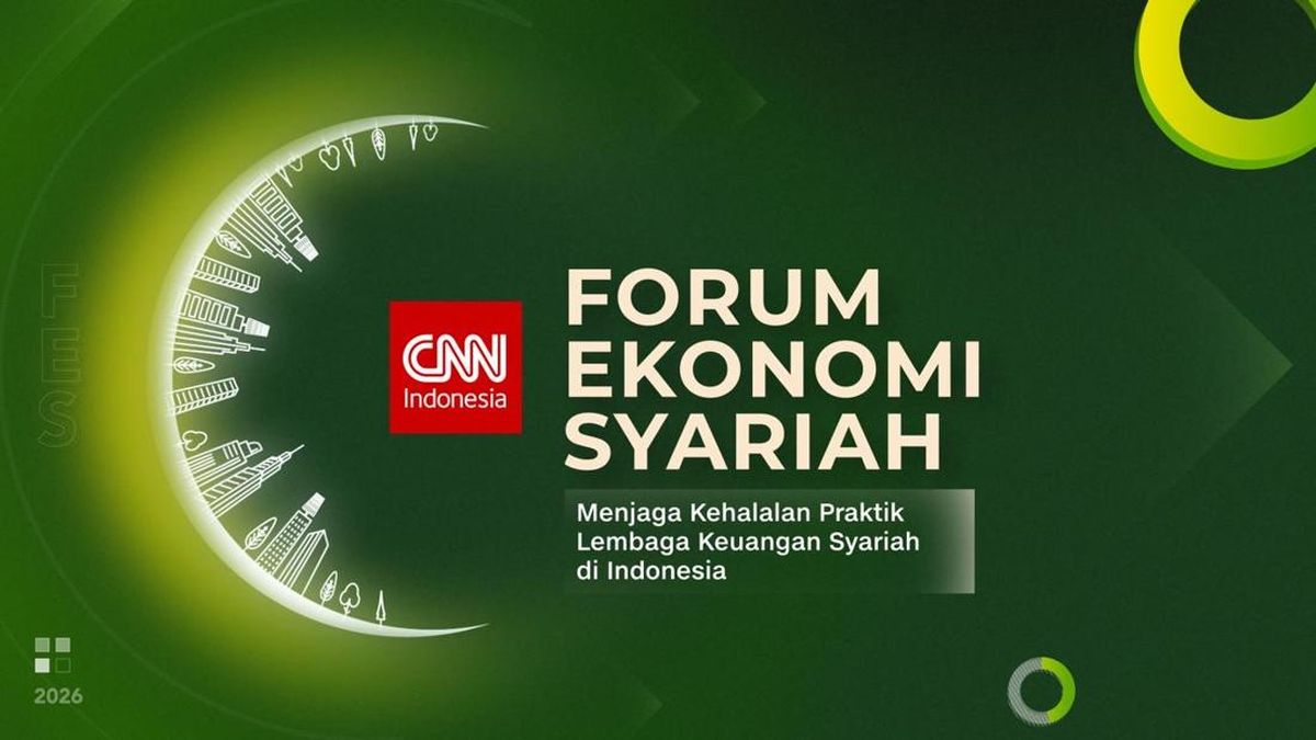CNN Indonesia Gelar Forum Ekonomi Syariah Besok, Ma'ruf Amin Pembicara