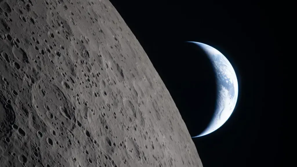 Artemis II Abadikan 'Earthset' dan Gerhana Matahari dari Balik Bulan