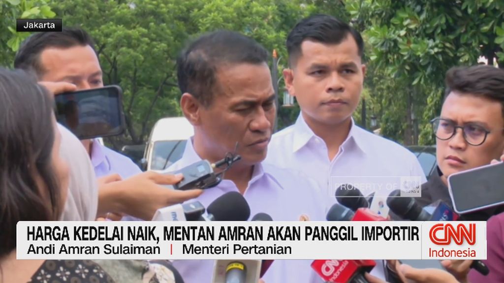 VIDEO: Harga Kedelai Naik, Mentan Amran Akan Panggil Importir
