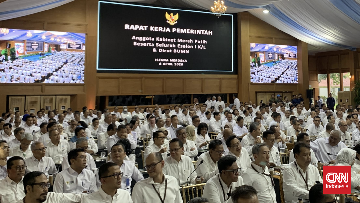 Prabowo Umumkan Taklimat di Istana, Menteri dan Pejabat Berdatangan