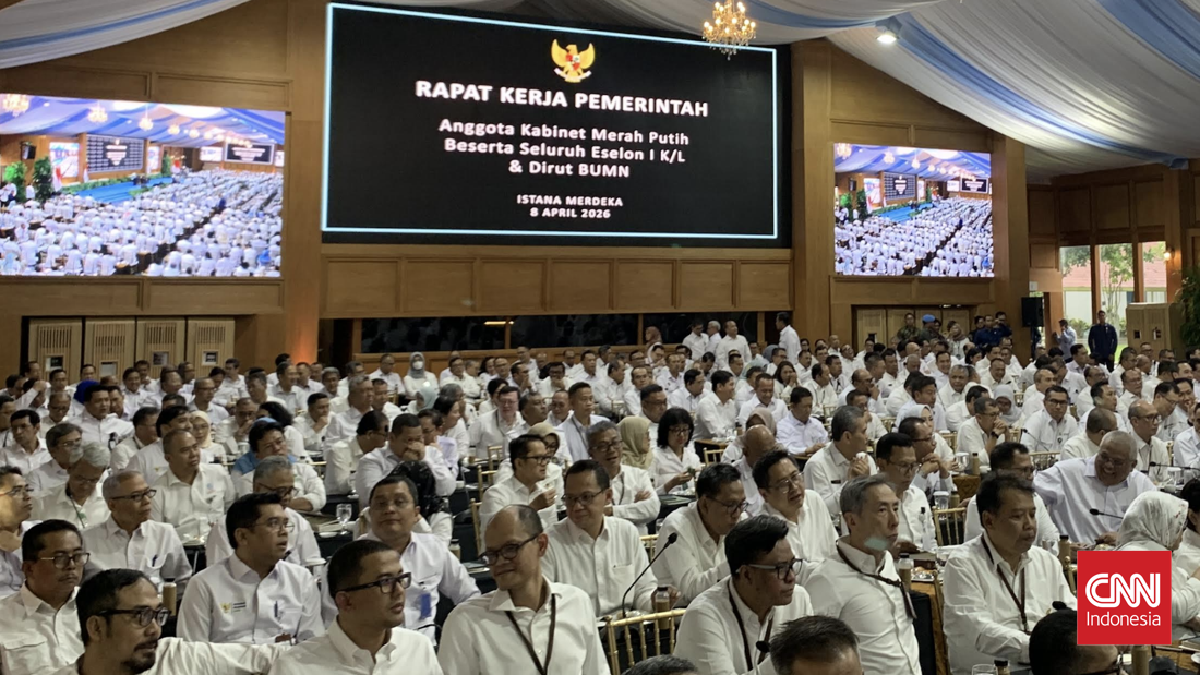 Prabowo Umumkan Taklimat di Istana, Menteri dan Pejabat Berdatangan