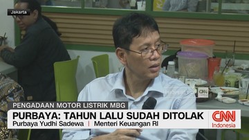 VIDEO: Pengadaan Motor Listrik MBG, Purbaya: Tahun Lalu Sudah Ditolak
