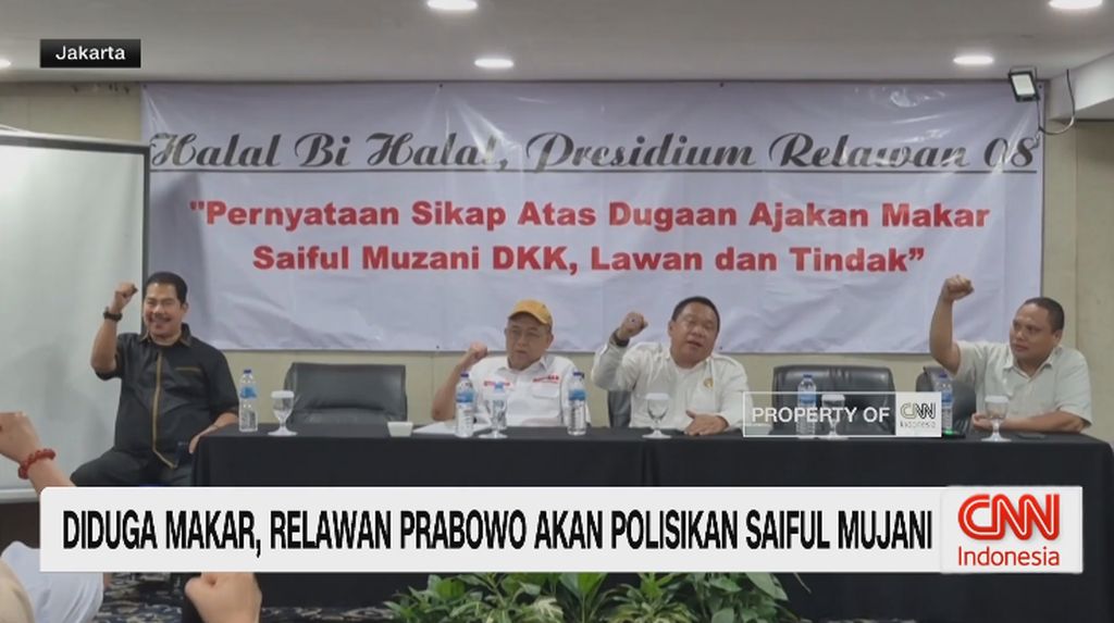 VIDEO: Diduga Makar, Relawan Prabowo Akan Polisikan Saiful Mujani
