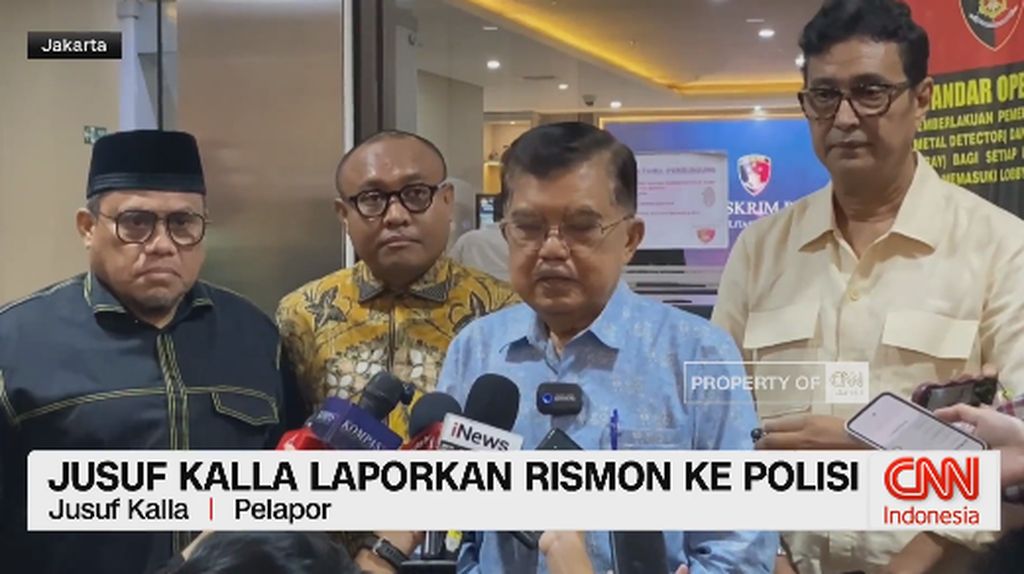VIDEO: Jusuf Kalla Laporkan Rismon Ke Polisi
