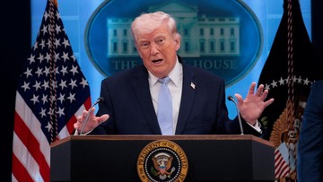 Trump Bakal Hantam China Tarif 50 Persen Jika Ketahuan Bantu Iran