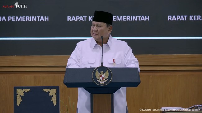 Prabowo Ungkap Alasan Kumpulkan Menteri-Bos BUMN Rapat Kerja di Istana