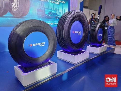 Ban Anyar Asal China Sailun Menggelinding di Kemayoran