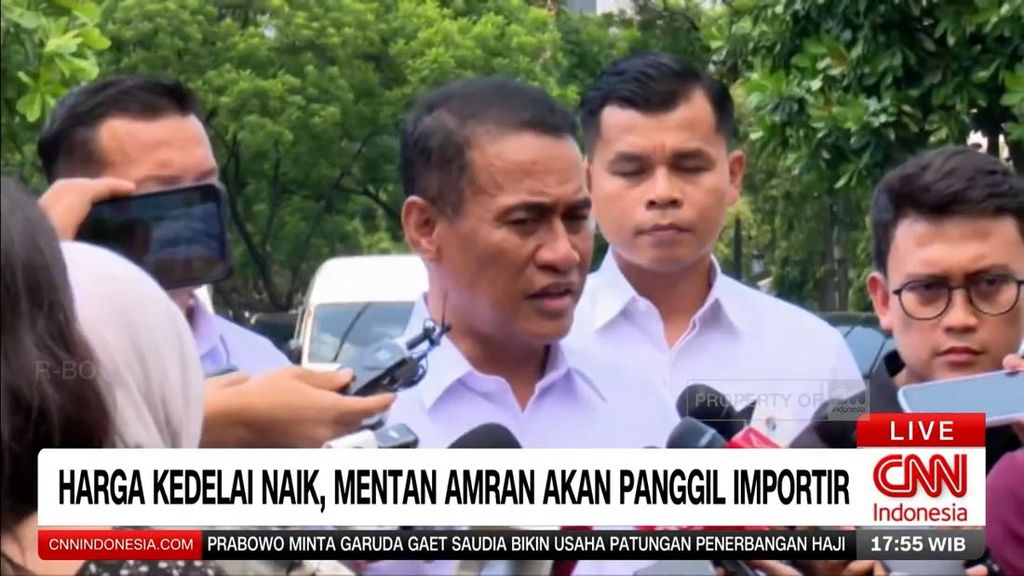 VIDEO: Harga Kedelai Naik, Mentan Amran Akan Panggil Importir