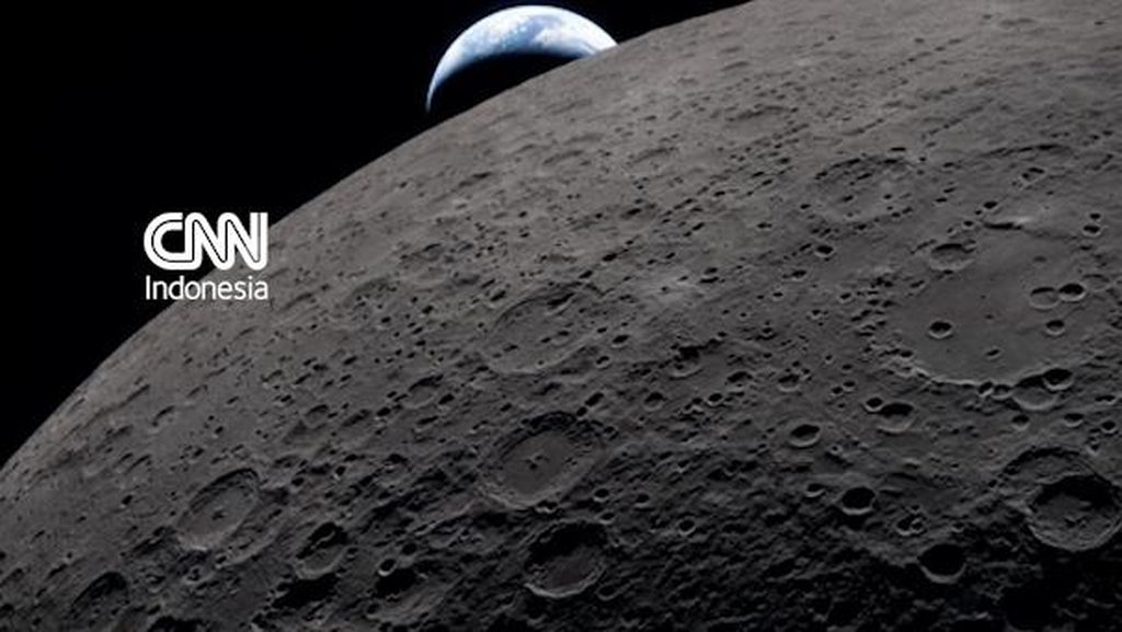 Penampakan Bumi Terbenam Terekam Misi Artemis II dari Balik Bulan