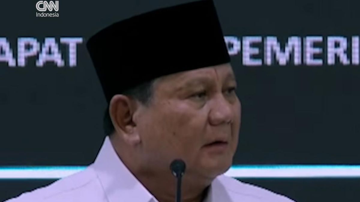 Prabowo: 1 Hari Hujan Di Bogor, Sama dengan 1 Tahun Hujan di Australia