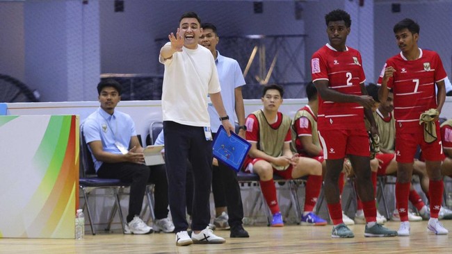 Hector Souto memberi komentar setelah Timnas Indonesia mengalahkan Australia dan menjadi juara Grup B Piala AFF Futsal 2026.