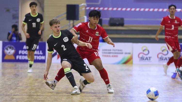 Jadwal Siaran Langsung Timnas Futsal Indonesia vs Brasil