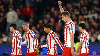 FOTO: 10 Pemain Barcelona Tak Berdaya Dipecundangi Atletico