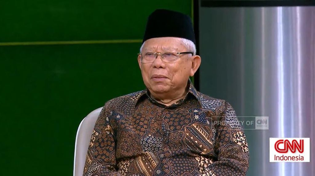 Ma'ruf Amin Buka Proses Penentuan Fatwa Halal Produk Keuangan Syariah