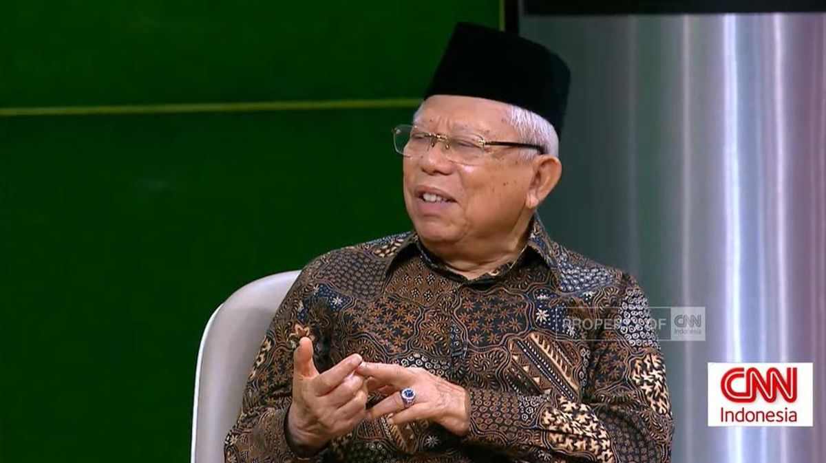 Ma'ruf Amin Cerita Awal Mula Dibentuknya Dewan Syariah Nasional MUI