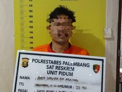 Penusuk Pria di Palembang hingga Tewas yang Buron 1 Bulan Ditangkap di Jambi