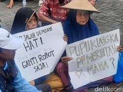 Petani Hutan Pati Demo Imbas Pupuk Subsidi Langka